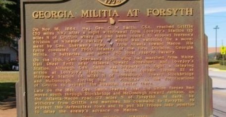 Georgia Militia at Forsyth